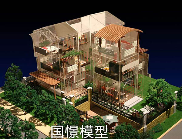 封开县建筑模型